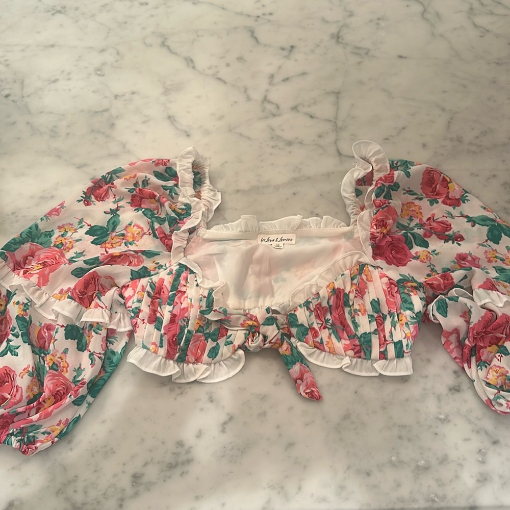 For Love & Lemons XS top
